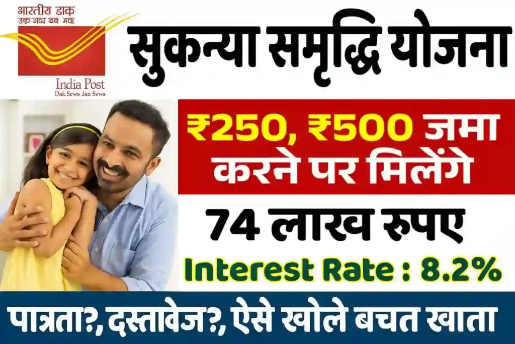 Post Office Sukanya Samriddhi Yojana