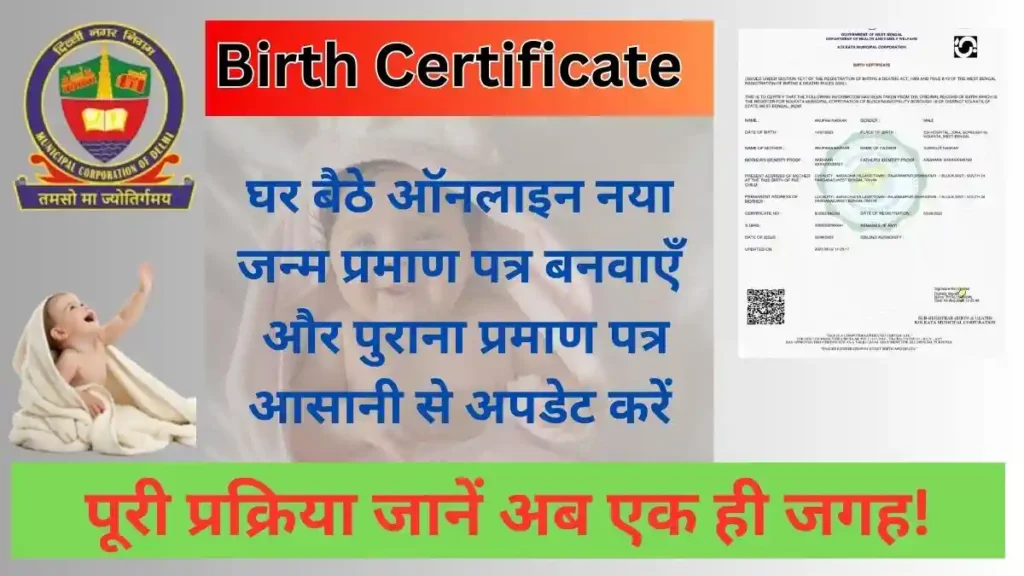 Birth Certificate Online Apply 2025