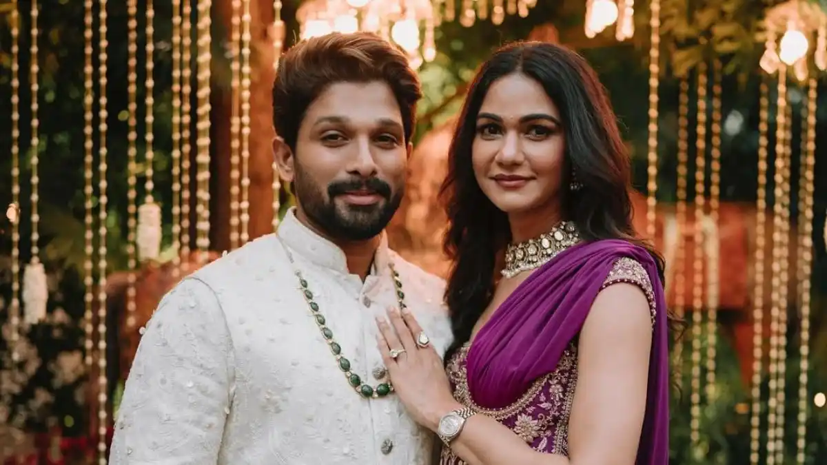 Allu Arjun और Sneha Reddy