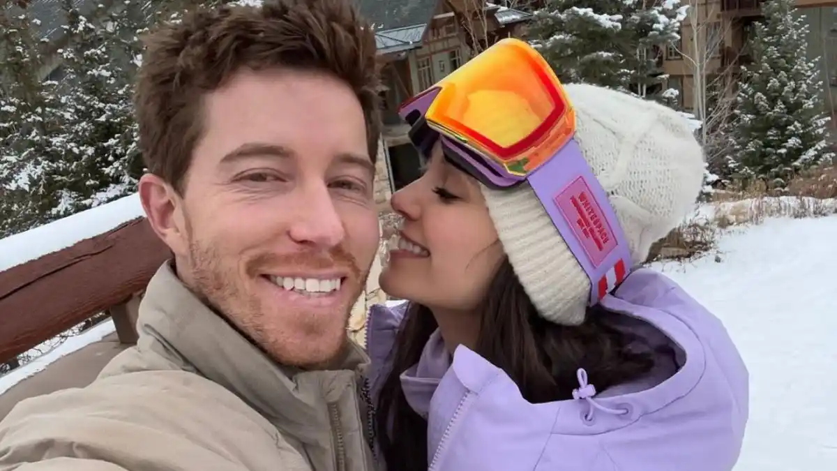 Nina Dobrev and Shaun White