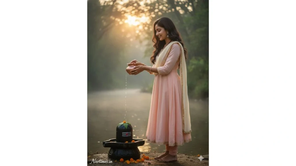 Mahashivratri Girls Photo Gemini Prompt