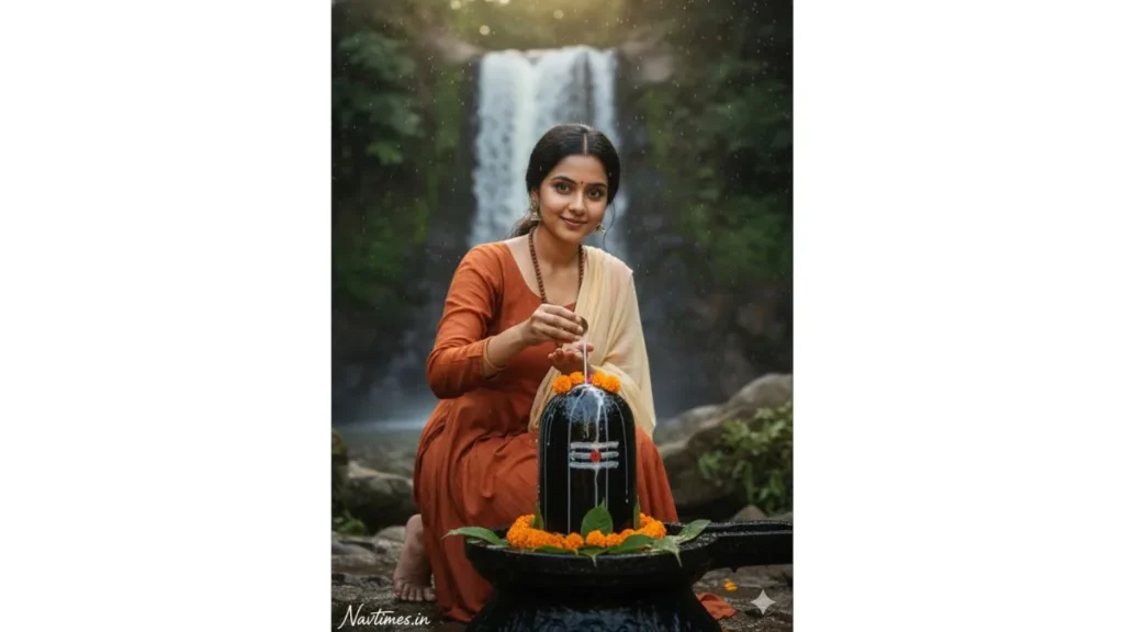 Mahashivratri Girls Photo Gemini Prompt