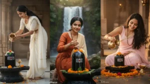 Mahashivratri Girls Photo Gemini Prompt